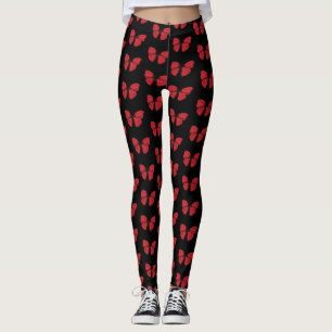 Roodvlindertekening Leggings