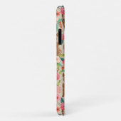 Roodvoelers floraals Case-Mate iPhone case (Achterkant/rechts)