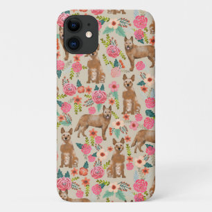 Roodvoelers floraals Case-Mate iPhone case