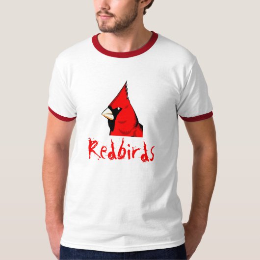 Roodvogels T-Shirt (Voorkant)
