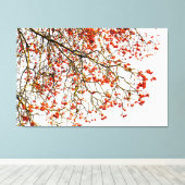 Roodvruchten of asbessen canvas afdruk (Insitu (Houten vloer))