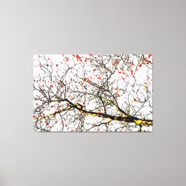 Roodvruchten of asbessen canvas afdruk