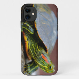 Roodwangschildpad Zijaanzicht iPhone 11 Hoesje