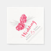 Roodwinterdenbont voor de vervaardiging van taartw servetten (Voorkant)