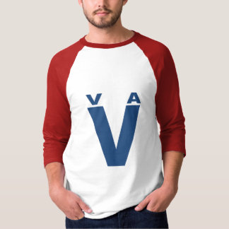 Roodwitte T-shirt VIRGINIA VICTORY