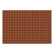 Roodzwarte Buffalo Hart Geruite