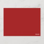 Roodzwellen Guitar Table Briefkaart (Achterkant)