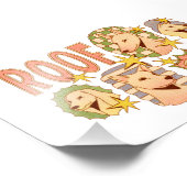 Roof Club / Hond Illustraties Foto Afdruk (Hoek)