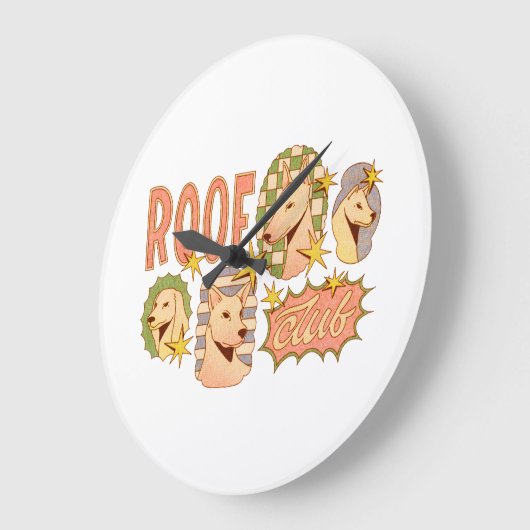 Roof Club / Hond Illustraties Grote Klok (Hoek)