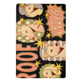 Roof Club / Hond Illustraties Mini Klembord (Achterkant)