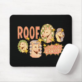 Roof Club / Hond Illustraties Muismat