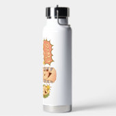 Roof Club / Hond Illustraties Waterfles (Links)