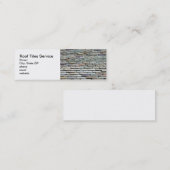 Roof Tiles Mini Visitekaartje (Voorkant / Achterkant)