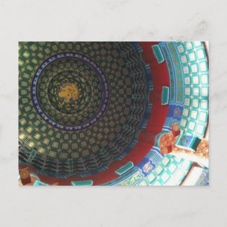 Roof van het Chinese cultuurcentrum Briefkaart