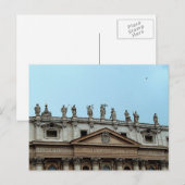 Roof van St. Peter's Basilica in Rome, Italië Briefkaart (Voorkant / Achterkant)