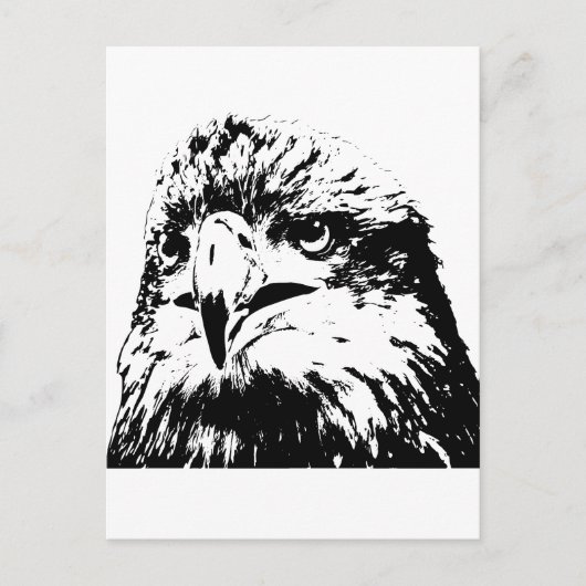 roofdier briefkaart (Voorkant)