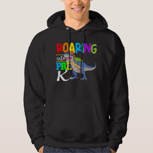 roofdier in prek hoodie (Voorkant)