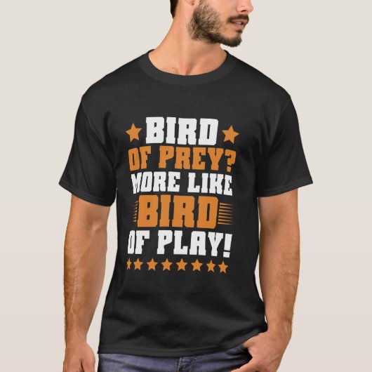  Roofdier Meer Als Speelvogel Valkerij T-shirt (Voorkant)