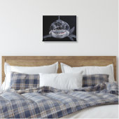 Roofdier van de zee Schilderij van Alfred Fox Canvas Afdruk (Insitu (Slaapkamer))
