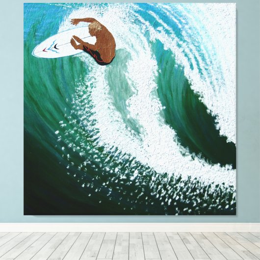 Roofer Canvas Afdruk (Insitu (Houten vloer))