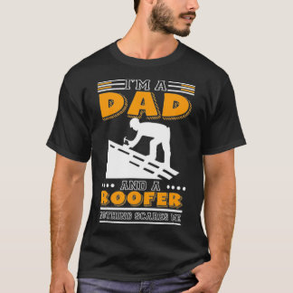 Roofer Constructie Eerlijke Werkende Amerikaanse F T-shirt
