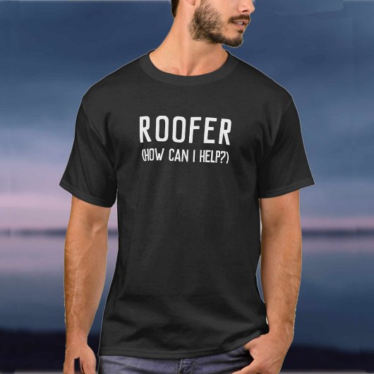 Roofer - Dakbedekking bedrijf T-shirt