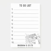 Roofer-dakreparaties aan PersonaliSe Post-it® Notes (Voorkant)