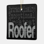 Roofer Extraordinaire Keramisch Ornament (Links)