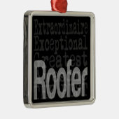 Roofer Extraordinaire Metalen Ornament (Rechts)