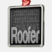 Roofer Extraordinaire Metalen Ornament (Links)