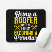 Roofer Funny Roofing Tee For Coworker Novelty  Muismat (Met muis)