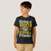 Roofer Funny Roofing Tee For Coworker Novelty  T-shirt (Voorkant volledig)