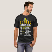Roofer Hourly Rate Funny Roofing Contractor Labour T-shirt (Voorkant volledig)