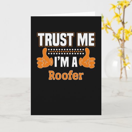 Roofer Kaart (Gele Bloem)