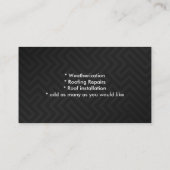 Roofer logo Visitekaartjes (Achterkant)