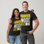Roofer-modus aan t-shirt (Unisex)