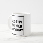 Roofer of Slater Super Talent. koffie-Mok Koffiemok (Voorkant links)