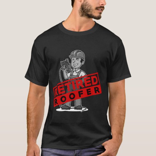 Roofer - Retired T-shirt (Voorkant)