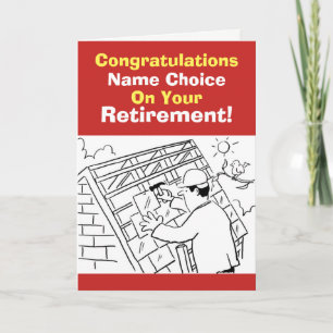Roofer Retirement Kaart
