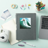 Roofer surfer sticker (iPad Cover)
