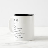 Roofer Tweekleurige Koffiemok (Voorkant links)