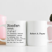 Roofer Tweekleurige Koffiemok