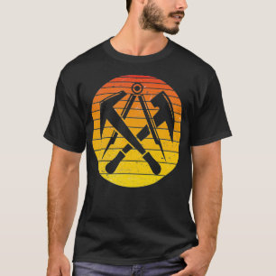 Roofers Guild Wapenschild Teken Sinaasappel Re T-shirt