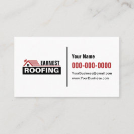 Roofing Business Cards Visitekaartje