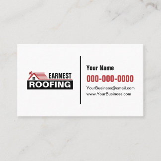 Roofing Business Cards Visitekaartje