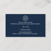 Roofing Company | Custom Logo Services Kortingskaartje (Achterkant)