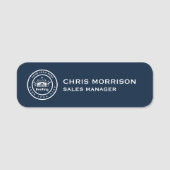 Roofing Company | Custom Logo Services Naamplaatje (Voorkant)