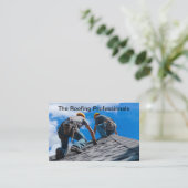 Roofing Services Residential Commercial Visitekaartje (Staand voorkant)