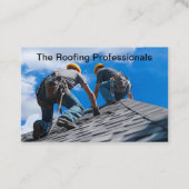 Roofing Services Residential Commercial Visitekaartje (Voorkant)