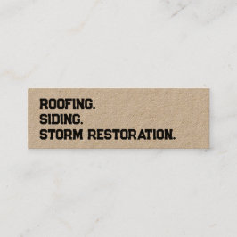 Roofing Siding QR Mini Visitekaartje